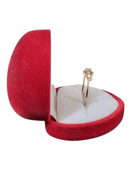 Pierścionek Niebieskie Oczko 1g pr.585 r.17