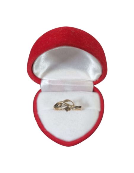 Pierścionek Egipskie Oko 1,72g pr.585 r.11