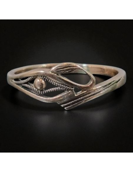 Pierścionek Egipskie Oko 1,72g pr.585 r.11