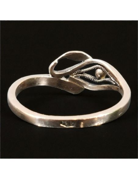 Pierścionek Egipskie Oko 1,72g pr.585 r.11