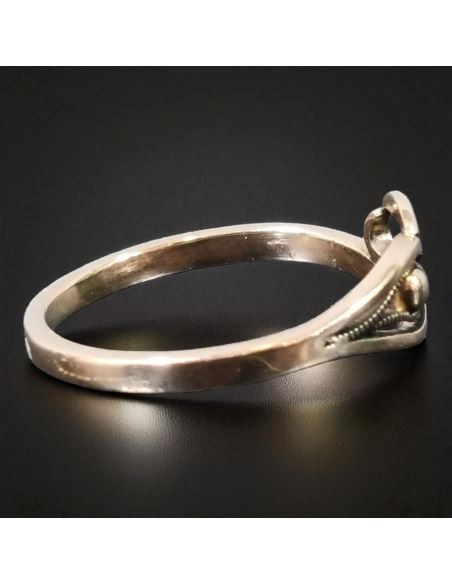 Pierścionek Egipskie Oko 1,72g pr.585 r.11