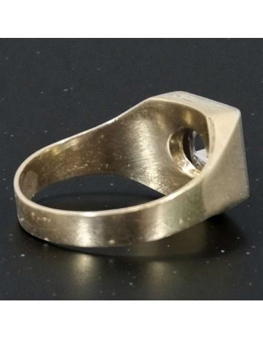 Złoty Sygnet z Dużym Oczkiem 5,12g pr.585 r.21