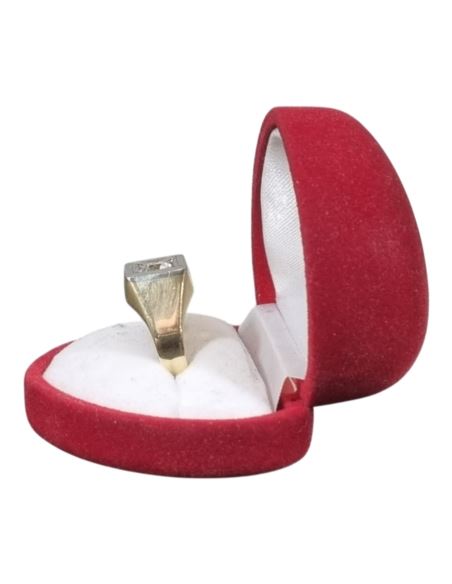 Złoty Sygnet z Dużym Oczkiem 5,12g pr.585 r.21