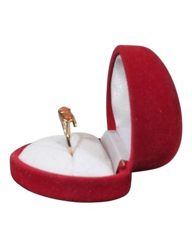 Pierścionek z Trzema Koralami 2,06g pr.585 r.13