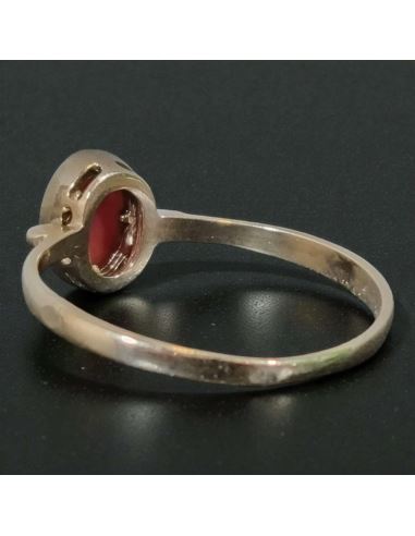 Pierścionek z Drobnym Koralem 1,41g pr.585 r.17