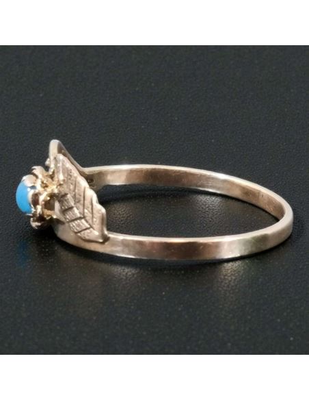 Pierścionek z Niebieskim Oczkiem 1,56g pr.585 r.15