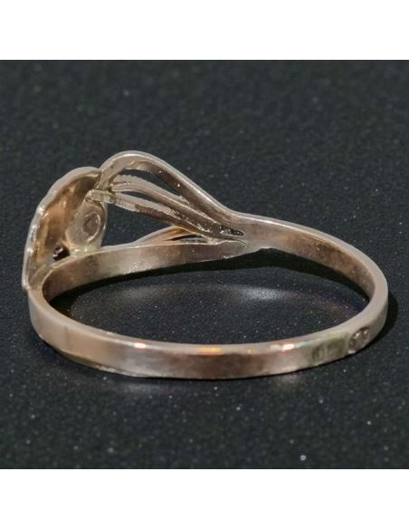 Pierścionek z Niebieskim Oczkiem 1,56g pr.585 r.15