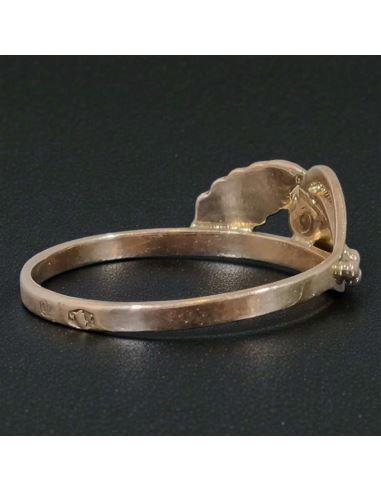 Pierścionek z Niebieskim Oczkiem 1,56g pr.585 r.15