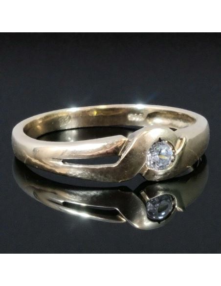 Pierścionek z Oczkiem 2,17g pr.585 r.14