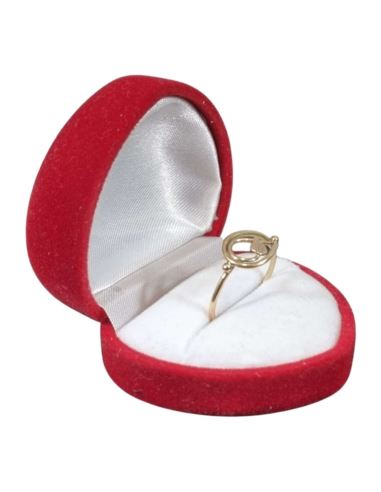 Pierścionek Liść 1,44g pr.585 r.17