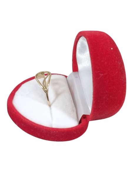 Pierścionek Liść 1,44g pr.585 r.17