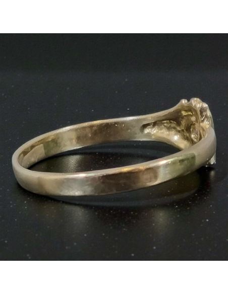 Pierścionek z Trójkątem 1,38g pr.585 r.13