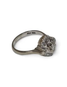 Pierścionek cert (wycena 2600) p 750  waga (g): 4,21 2