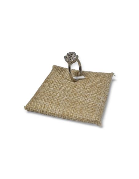 Pierścionek cert (wycena 2600) p 750  waga (g): 4,21