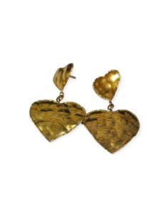Kolczyki serca p 750 waga(g): 4,65 2