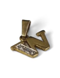 Zawieszka "W" 585 0,64g 2
