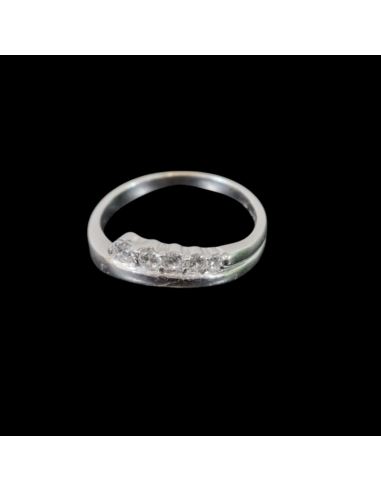 Pierscionek Białe Złoto p585 4,44g r18