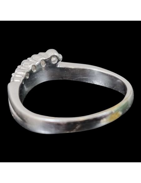 Pierscionek Białe Złoto p585 4,44g r18