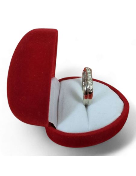 Pierścionek z białego złota brylanty 2.82g pr.585 r.14 wyc: 1800