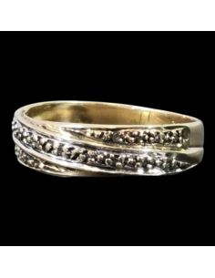 Złoty Pierścionek Wzorki 2,42g pr.585 r.14