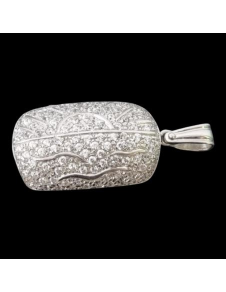 Zawieszka Białe Złoto 9,27g pr.585