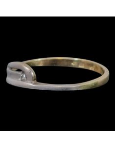 Pierścionek Białe/Żółte Złoto p585 1,45g r.19 2