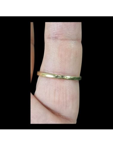 Złoty Pierścionek 4,07g. pr.750 r.16