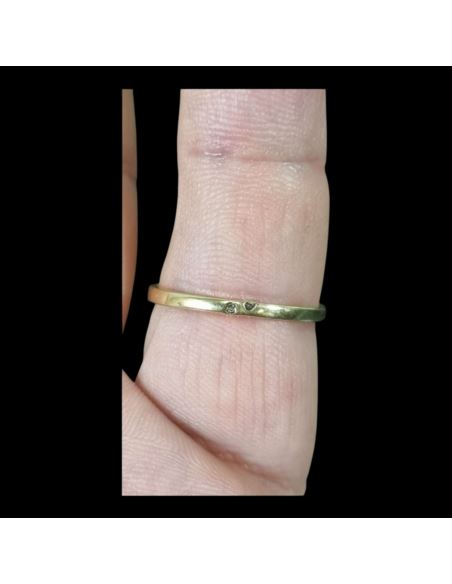 Złoty Pierścionek 4,07g. pr.750 r.16