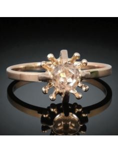 Złoty Pierścionek z Oczkiem 2,49g pr.585 r.16