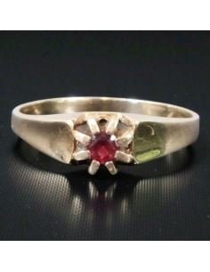 Pierścionek z Rubinem 2,54g pr.585 r.16