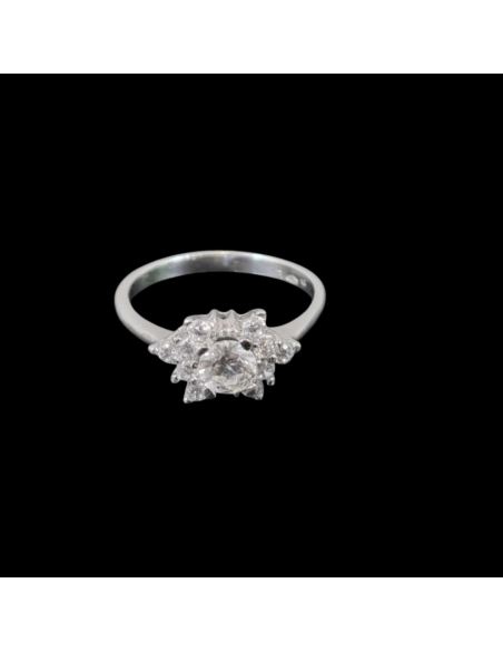 Pierścionek Białe Złoto p585 3,17g r17