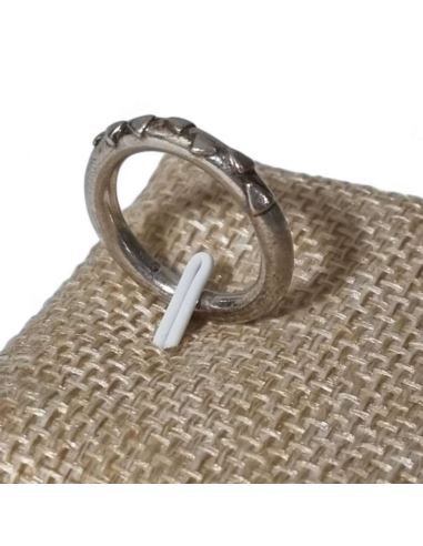 Pierścionek z trójkątami r.10 4,12g 925