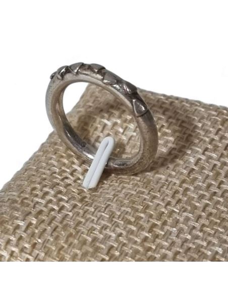 Pierścionek z trójkątami r.10 4,12g 925