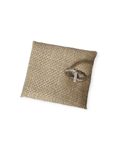 Pierścionek z trójkątami r.10 4,12g 925