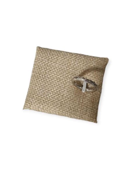 Pierścionek z trójkątami r.10 4,12g 925