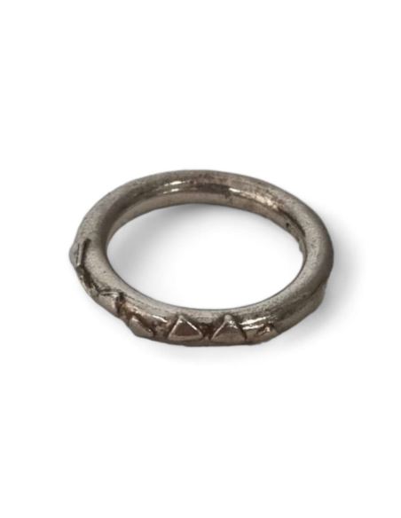 Pierścionek z trójkątami r.10 4,12g 925