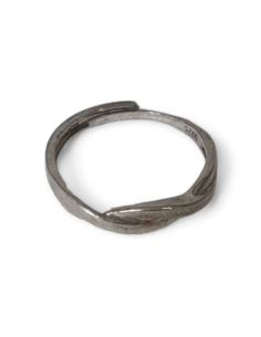 Pierścionek przeplatany r.20 2,17g 925 2