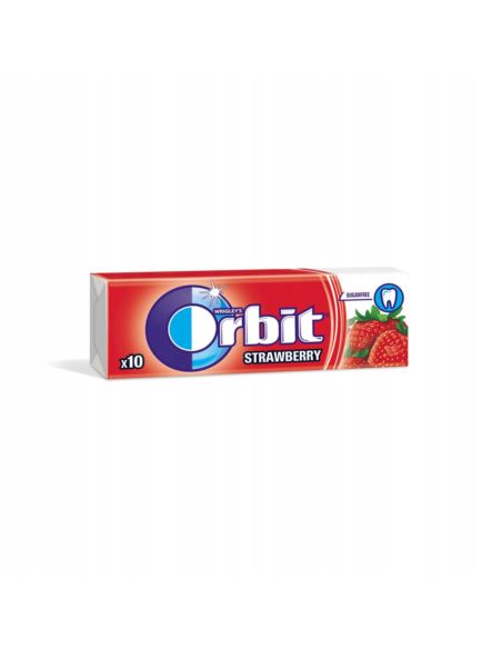 ORBIT GUMA DRAŻE TRUSKAWKA 14G