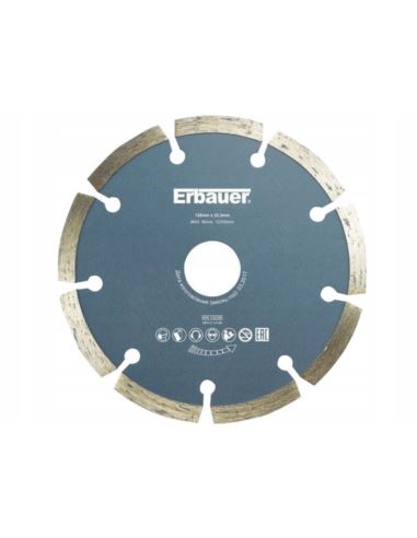 Tarcza diamentowa Erbauer segmentowa 125 x 22,2 mm