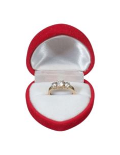 Pierścionek z Kamieniami 585 2,4g r.16