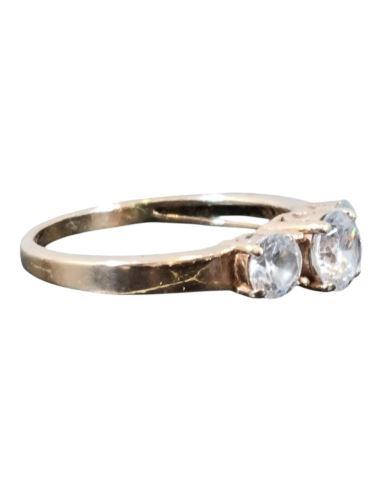 Pierścionek z Kamieniami 585 2,4g r.16