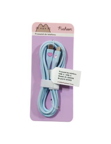 Pusheen Przewód USB-A USB-C 1,5m Różne Kolory