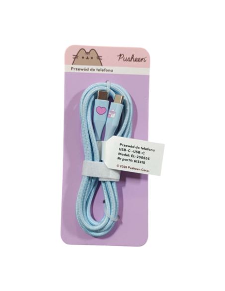 Pusheen Przewód USB-A USB-C 1,5m Różne Kolory