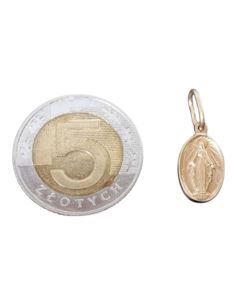 Zawieszka z Matką Boską p585 1,43g 2