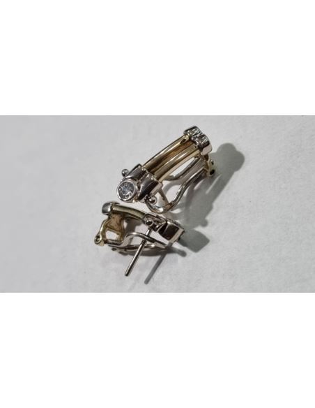 Kolczyki z cyrkonią 5,38g 585