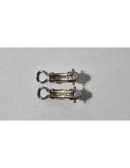 Kolczyki z cyrkonią 5,38g 585