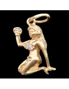 Złota Zawieszka Panna 1,77g pr.585