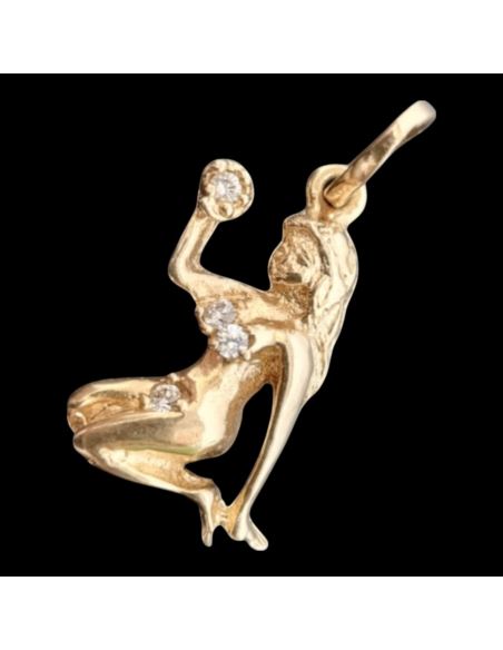 Złota Zawieszka Panna 1,77g pr.585