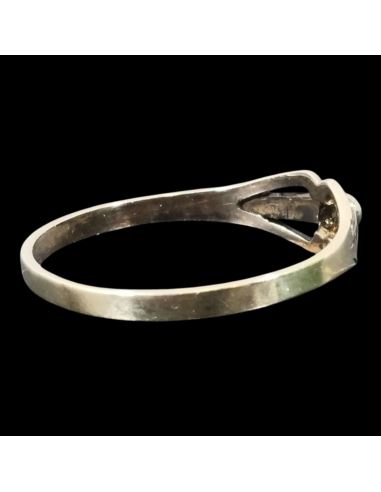 Złoty pierścionek 1.24g pr.585 r.15