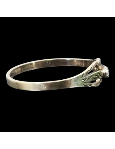 Złoty pierścionek 1.24g pr.585 r.15